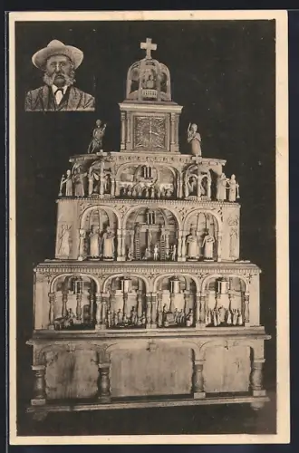 AK Goslar, Kunstuhr, Marktkirchhof 4