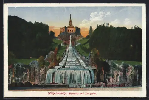 AK Wilhelmshöhe, Herkules und Kaskaden