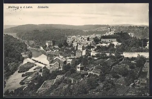 AK Weilburg a. d. Lahn, Südseite des Ortes