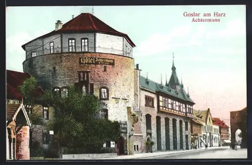 AK Goslar am Harz, Hotel Achtermann