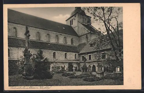 AK Helmstedt /Braunschweig, Kloster St. Marienberg, Kirchhof