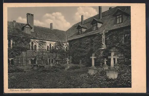 AK Helmstedt /Braunschweig, Kloster St. Marienberg, Kleiner Kirchhof
