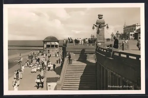 AK Borkum, Promenade am Strand