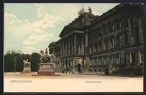 AK Braunschweig, Eingang vom Residenzschloss