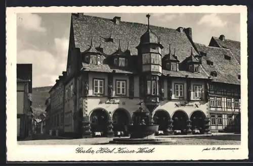 AK Goslar, Hotel Kaiser-Worth