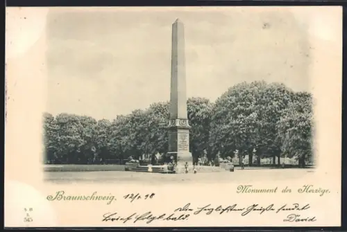 AK Braunschweig, Monument der Herzöge