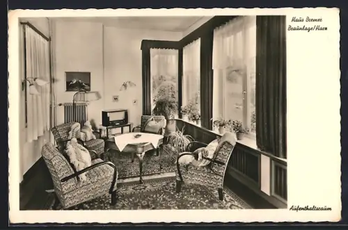 AK Braunlage /Harz, Gasthaus Bremer, Aufenthaltsraum