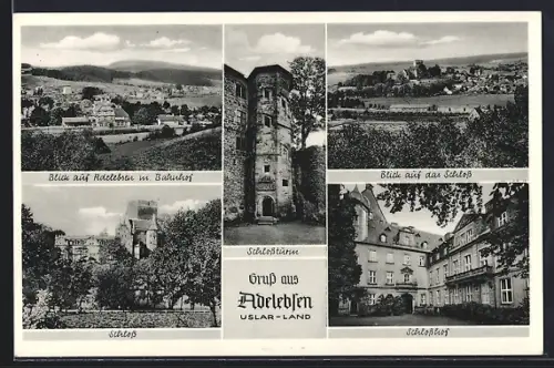 AK Adelebsen, Schloss, Schlosshof, Schlossturm