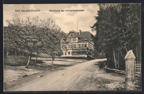 AK Bad Salzdetfurth, Waldhaus der Kinderheilanstalt