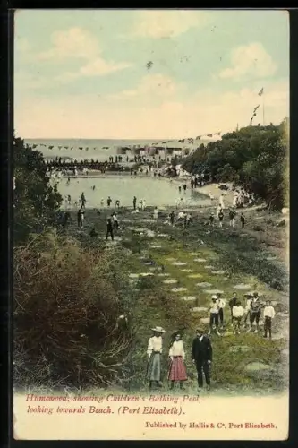 AK Humewood, showing Children's Bathing Pool