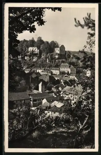 AK Larochette, Vue générale prise de la Teyperley