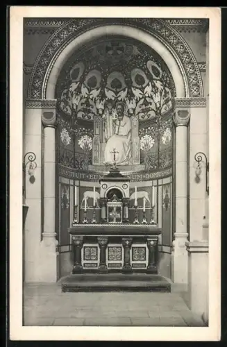 AK Clervaux, Abbaye, Autel de Saint Joseph