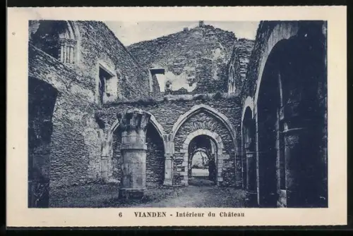 AK Vianden, Intérieur du Chateau