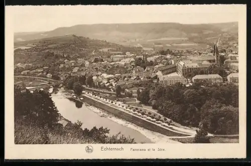 AK Echternach, Panorama et la Sure