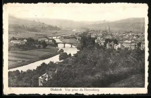 AK Diekirch, Vue prise du Herrenberg