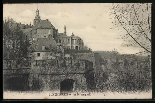AK Luxembourg, Sur le rempart