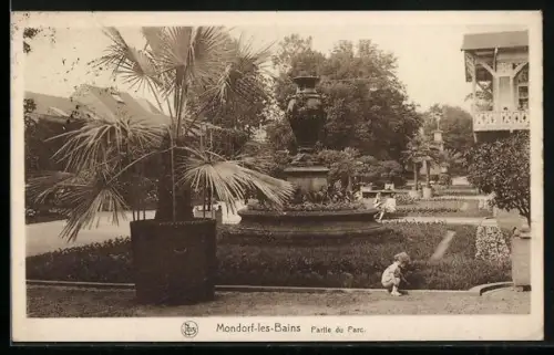 AK Mondorf-les-Bains, Partie du Parc
