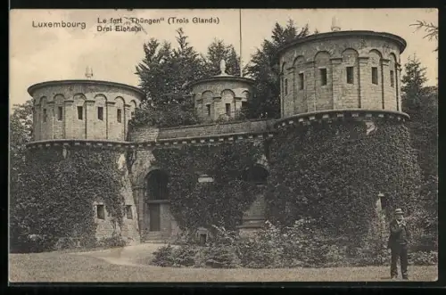 AK Luxembourg, Le fort Thüngen, Drei Eicheln