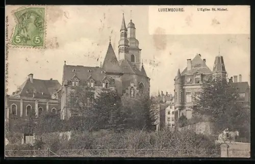 AK Luxembourg, L`Eglise St. Michel