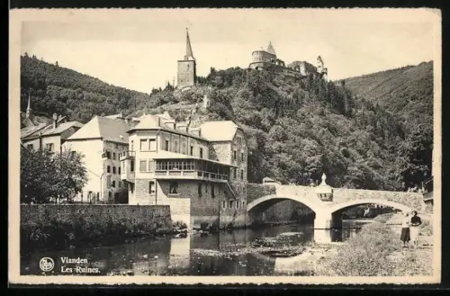 AK Vianden, Les Ruines, Die Ruinen