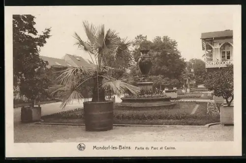 AK Mondorf-les-Bains, Partie du Parc et Casino