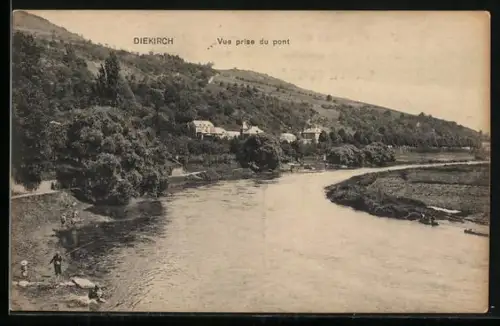 AK Diekirch, Vue prise du pont