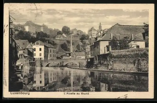 AK Luxembourg, L`Alzette au Grund