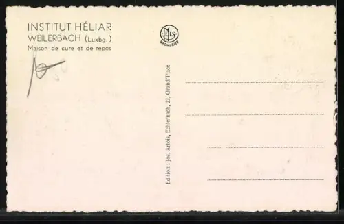 AK Weilerbach, Institut Heliar, Maison de cure et de repos