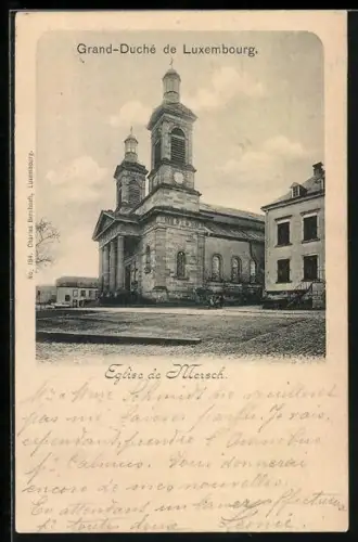 AK Mersch, Blick auf die Kirche