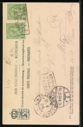 AK Mersch, Blick auf die Kirche