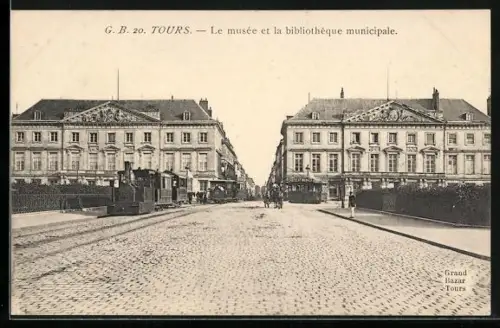 AK Tours, Le musée et la bibliotheque municipale