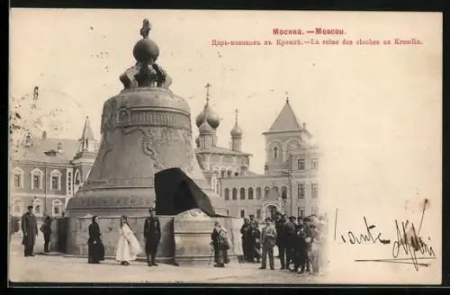 AK Moskau, La reine des cloches an Kremlin