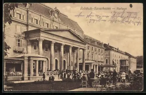 AK Rohitsch-Sauerbrunn, Partie am Kurhaus