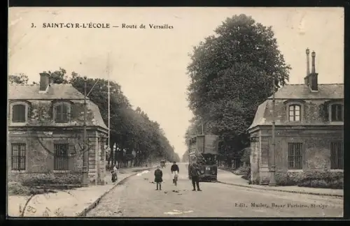 AK Saint-Cyr-l'École, Route de Paris