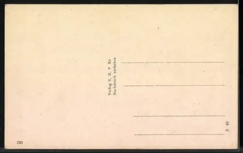 AK Krakau, Hauptpostamt der Deutschen Post-Osten