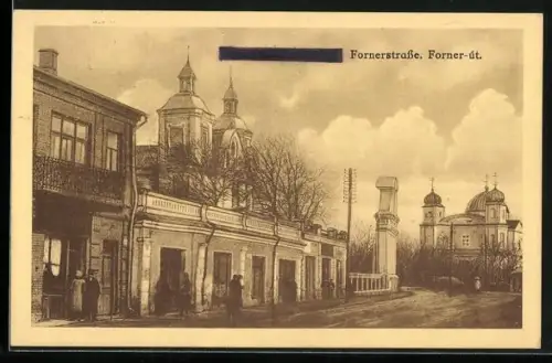 AK Wladimir - Wolynsky, Fornerstrasse, Forner - ut