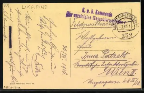 AK Wladimir - Wolynsky, Fornerstrasse, Forner - ut