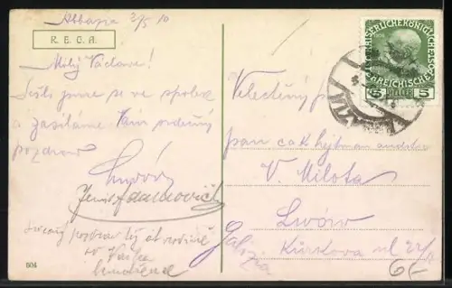 AK Abbazia, Nordstrand mit Hotelanlagen