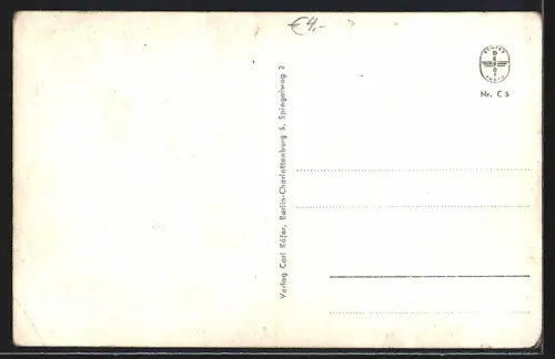 AK Berlin, Grüne Woche 1954, Blumenbeete