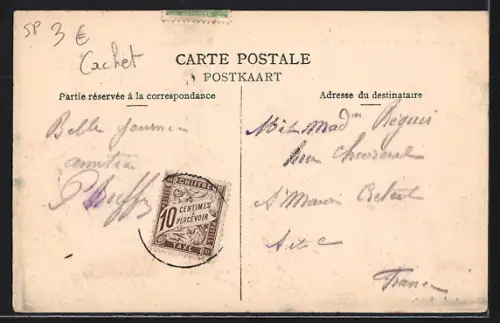 AK Bruxelles, Exposition Universelle 1910, Le Grand Bassin et le Chien vert