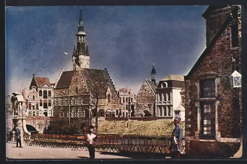 AK Anvers, Exposition Internationale 1930, Vieille Belgique, Teilansicht
