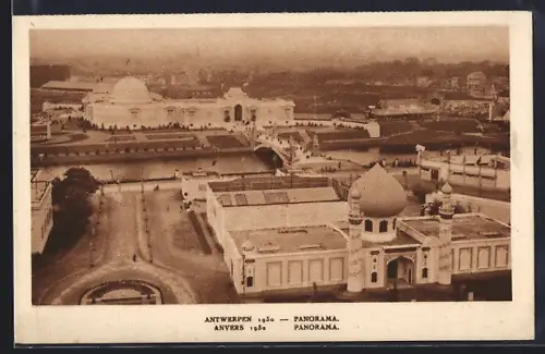 AK Antwerpen, Wereldtentoonstelling 1930, Panorama, Ausstellung