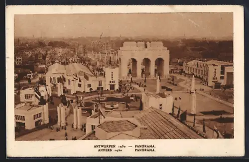 AK Antwerpen, Welt-Ausstellung 1930, Panorama