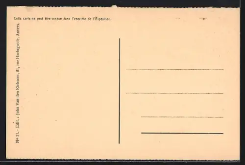 AK Antwerpen, Wereld Tentoonstelling 1930, Groote Markt, Ausstellung