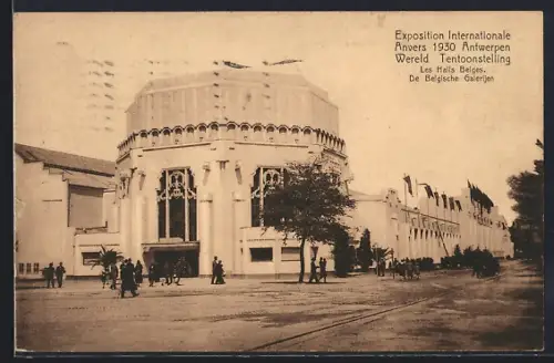 AK Antwerpen, Wereld Tentoonstelling 1930, De Belgische Galerijen, Ausstellung