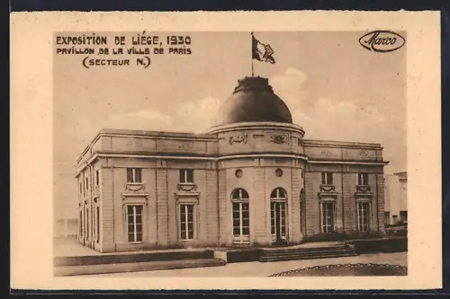 AK Liège, Exposition Internationale 1930, Pavillon de la Ville de Paris