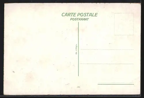 AK Bruxelles, Exposition Universelle 1910, Entrée Principale