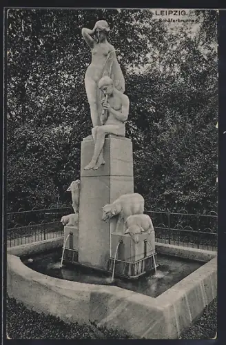 AK Leipzig, Schäferbrunnen
