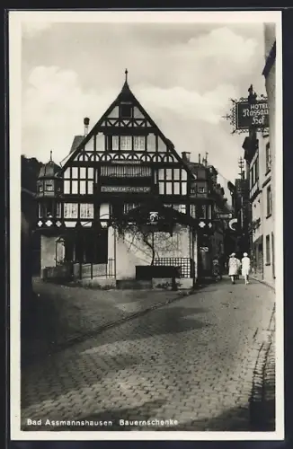 AK Assmannshausen am Rhein, Bauernschenke