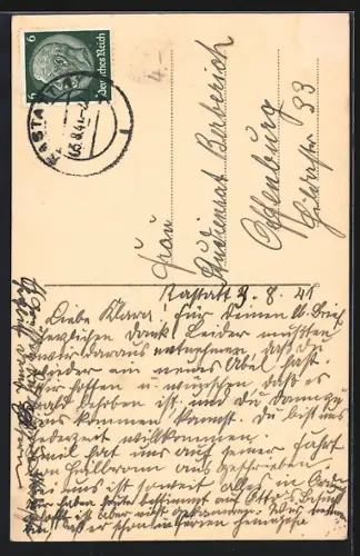 AK Rastatt i. B., Katholische Stadtkirche